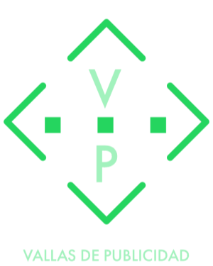 vallas de publicidad en Madrid logo verde